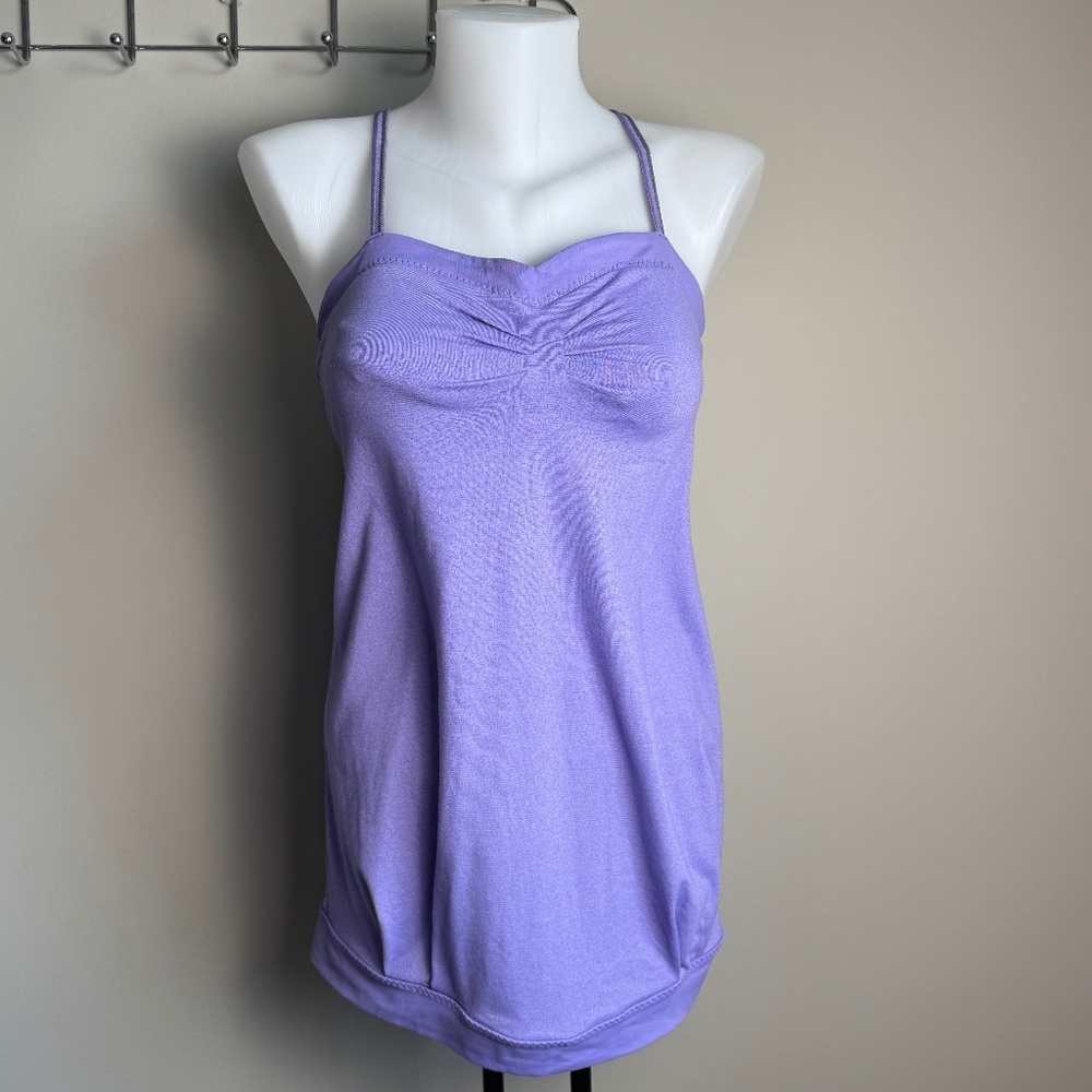 Lululemon Pure Focus Women's Athletic Tank Top Purple 6 Activewear‎ Athleisure